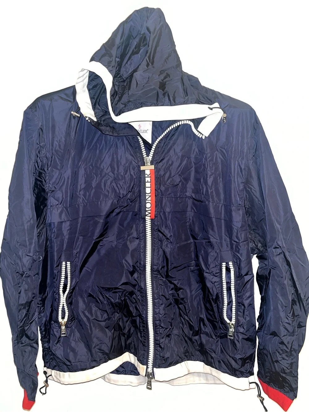 Moncler alshat giubbotto hooded technique jacket